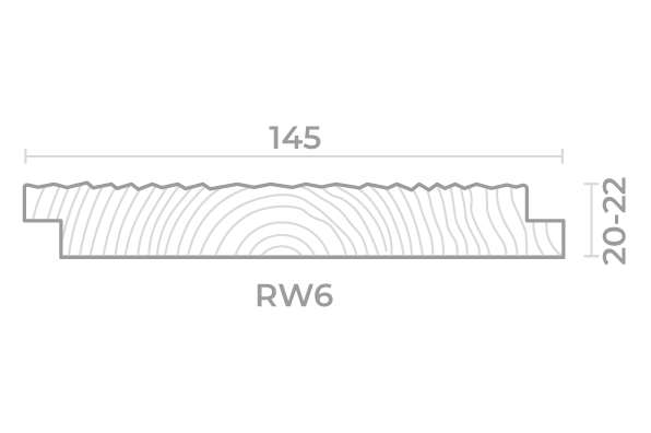 Окрашенная 3D доска Raggy Wood/Рэгги Вуд хвоя (сосна\ель) RW6 доска с четвертью BARK 20х145х3000\6000 лессирующая